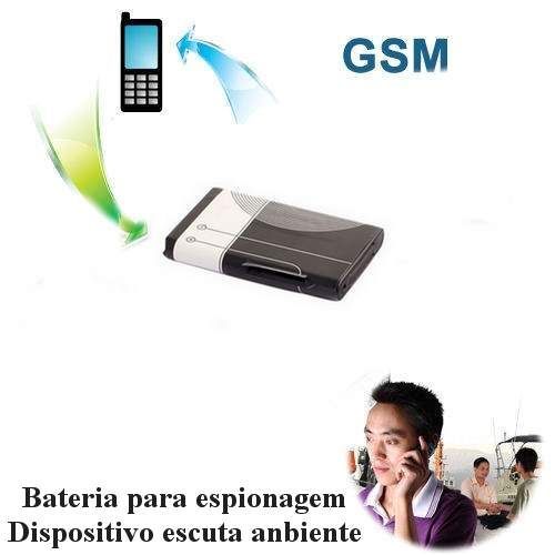 bateria espionagem dispositivo escuta